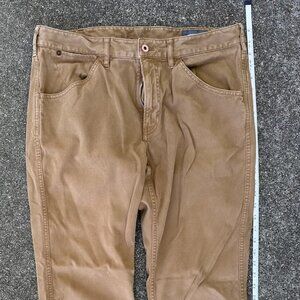 Bonobos Mens Bedford Pants, tan size 35x32 straight but